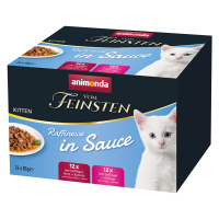 Animonda vom Feinsten Adult Kitten Raffinesse v omáčce koťata smíšené balení - 2 x 24 kapsiček (