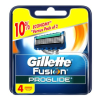 Gillette Fusion Proglide Náhradní Hlavice 4ks