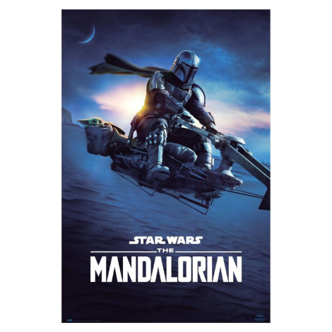 Plakát Star Wars: The Mandalorian - Speeder Bike 2 (153) Europosters