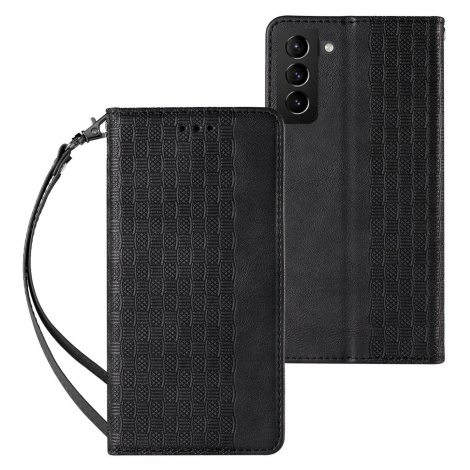 Magnet Case elegantní knížkové pouzdro s poutkem Samsung Galaxy A23 5G Black