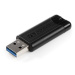 VERBATIM Store 'n' Go PinStripe 128GB USB 3.0 černá