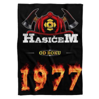 IMPAR Fleecová deka Hasičem od roku - 1977