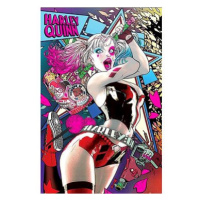 DC Comics Batman Harley Quinn Neon