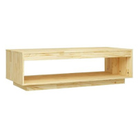 SHUMEE Konferenční stolek 110 × 50 × 33,5 cm masivní borové dřevo, 808508