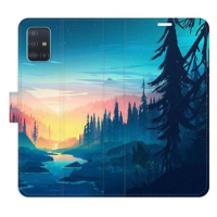 iSaprio flip pouzdro Magical Landscape pro Samsung Galaxy A51