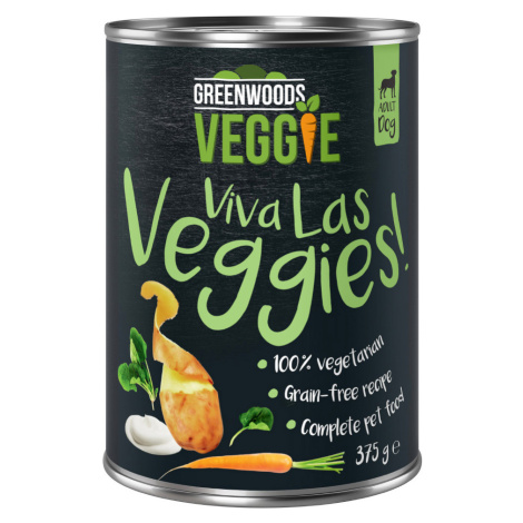 Greenwoods Veggie s jogurtem, bramborami, karotkami a špenátem 24 x 375 g