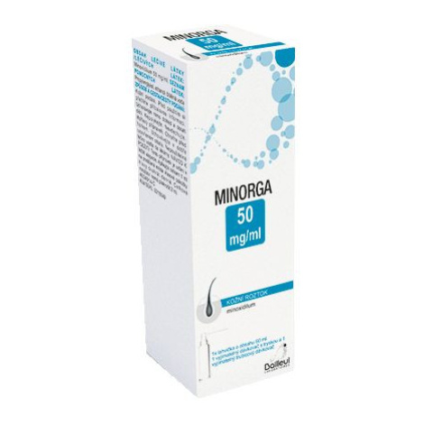 Minorga 50 mg/ml kožní roztok 60 ml
