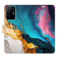 iSaprio Flip pouzdro Colourful Marble pro Xiaomi 11T / 11T Pro