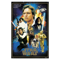 Plakát, Obraz - Star Wars - 40. výročí, (61 x 91.5 cm)