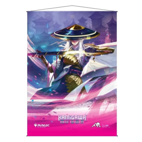 Plátno Magic: The Gathering - Kamigawa Neon Dynasty - The Wandering Emperor Ultrapro