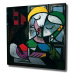 Wallity Obraz na plátně Cubism dream KC244 45x45 cm