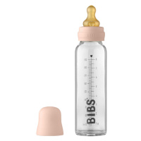 Bibs Baby Bottle skleněná láhev Blush 225 ml