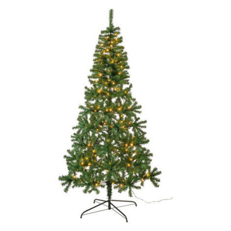 LIVARNO home Umělý vánoční stromek s LED osvětlením, 210 cm