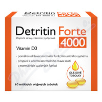 Detritin Forte Vitamin D3 4000 IU 60 měk.tobolek