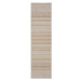 Flair Rugs koberce Běhoun Verve Elton Stripe Beige - 60x240 cm