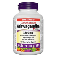 Webber naturals Ashwagandha 3600 mg 120 cps