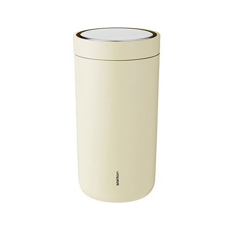 Stelton TO GO CLICK Cestovní hrnek 200 ml jemně žlutý