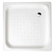 Smaltovaná sprchová vanička, čtverec 70x70x12cm, bílá PD70X70