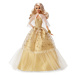 Mattel sběratelská barbie vánoční blondýnka, hjx04/hjx08