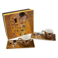 Home Elements Espresso set 2×75 ml, Klimt Polibek zlatý