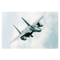 Umělecká fotografie McDonnell Douglas F-15 Eagle in flight, Stocktrek, (40 x 26.7 cm)