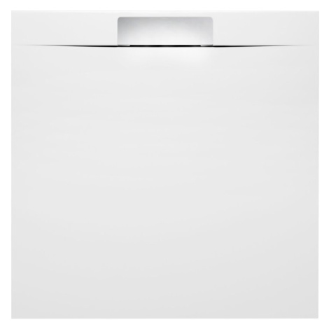 KAZUKO sprchová vanička z litého mramoru, čtverec, 90x90cm, bílá 40332
