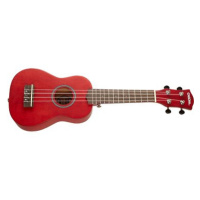 CASCHA HH 3961 Soprano Ukulele Red