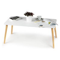 Moderní skandinávský konferenční stolek bílý