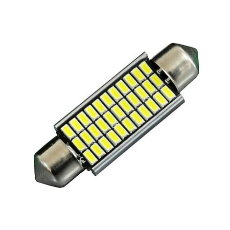 Rabel LED autožárovka C5W C10W C15W SV8,5 42 mm 33 smd 3014 Canbus 12V bílá + stabilizátor