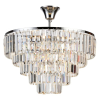 Brilagi Brilagi - Křišťálový přisazený lustr CRYSTAL 5xE14/40W/230V lesklý chrom