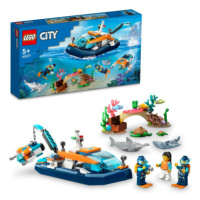 LEGO® City 60377 Průzkumná ponorka potápěčů