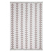 Bílo-béžový bavlněný koberec Oyo home Duo, 120 x 180 cm