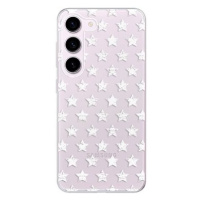 iSaprio Stars Pattern pro white pro Samsung Galaxy S23 5G