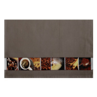 Vaflová kuchyňská utěrka 50x70 cm, káva, taupe
