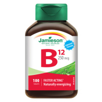 Jamieson Vitamín B12 metylkobalamín 250 mcg 100 tablet