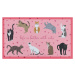 Rohožka 40x70 cm Life Is Better With Cats – Artsy Doormats