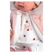 Llorens 84440 NEW BORN - realistická panenka miminko se zvukem a měkkým látkovým tělem 44cm