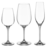 Startovací set pohárů do domácnosti 18 ks – Premium Glas Crystal