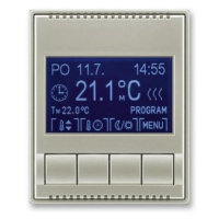 ABB Time, Time Arbo termostat pokojový starostříbrná 3292E-A10301 32 programovatelný