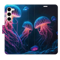 iSaprio flip pouzdro Jellyfish pro Samsung Galaxy S23+ 5G