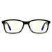 Glassa Brýle na počítač proti modrému světlu PCG 012 +0,00 černé