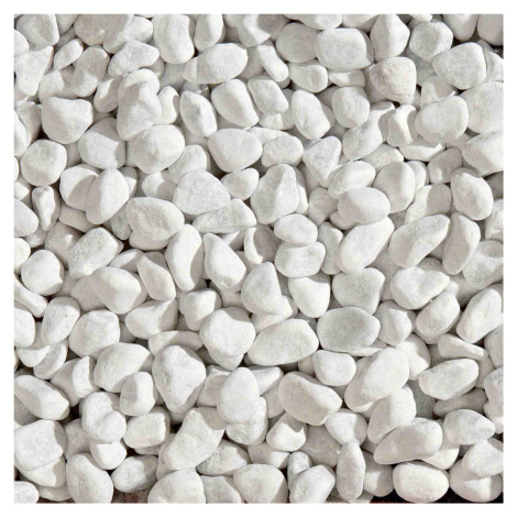 Okrasné valounky Bianco Carrara 15 - 25 mm 25 kg