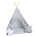 Teepee stan set šedý varianta: premium