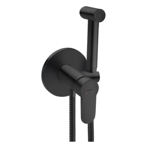 Novaservis Ferro Nostris bidetová baterie včetně podomítkového tělesa černá BNS66PBL