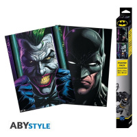 Set 2 plakátů DC Comics - Batman & Joker (52x38 cm)