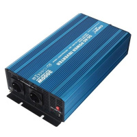 Měnič napětí Carspa P3000U-12, 12V/230V+USB, 3000W, čistá sinusovka