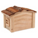 Domeček Small Animals dřevěný jednopatrový 20,5x14,5x12cm