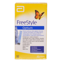 FREESTYLE Optium testovací proužky 50 kusů