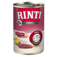 RINTI Sensible 6 x 400 g - Kachní, brambory a kuřecí játra