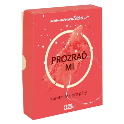 Albi Prozraď mi – karetní hra pro páry